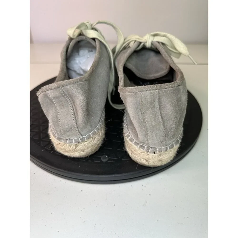 Steven by Steve Madden Tobias Espadrille Sneakers Gray Size 9B